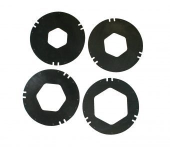 Silikonringset schwarz,für BD40BK Serie, Größe 1-4