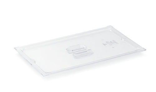 Gastronormdeckel 1/1 Kunststoff, transparent mit oder ohne Ausschintt