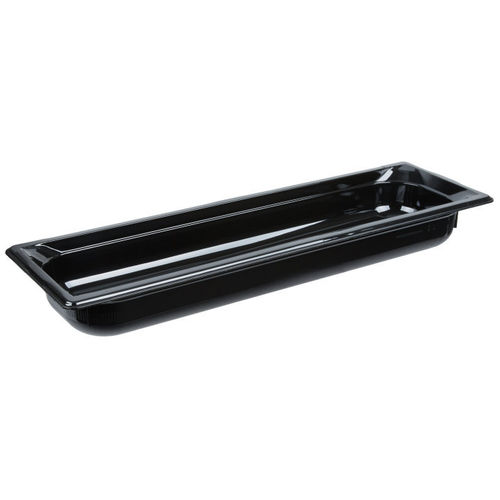 Gastronormbehälter 2/4 Kunststoff, hitzebeständig, Farbe schwarz